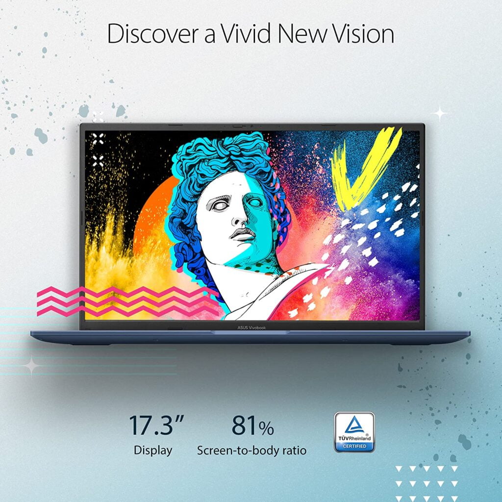 ASUS VivoBook 17X K1703ZA-DS76 display