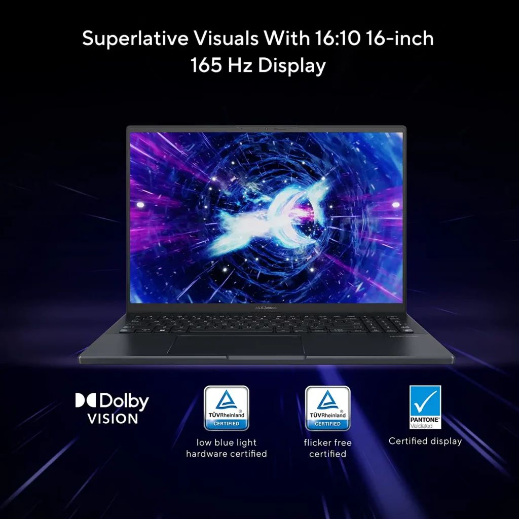ASUS Zenbook Pro 16 UX6601ZW-DB76 Laptop  display