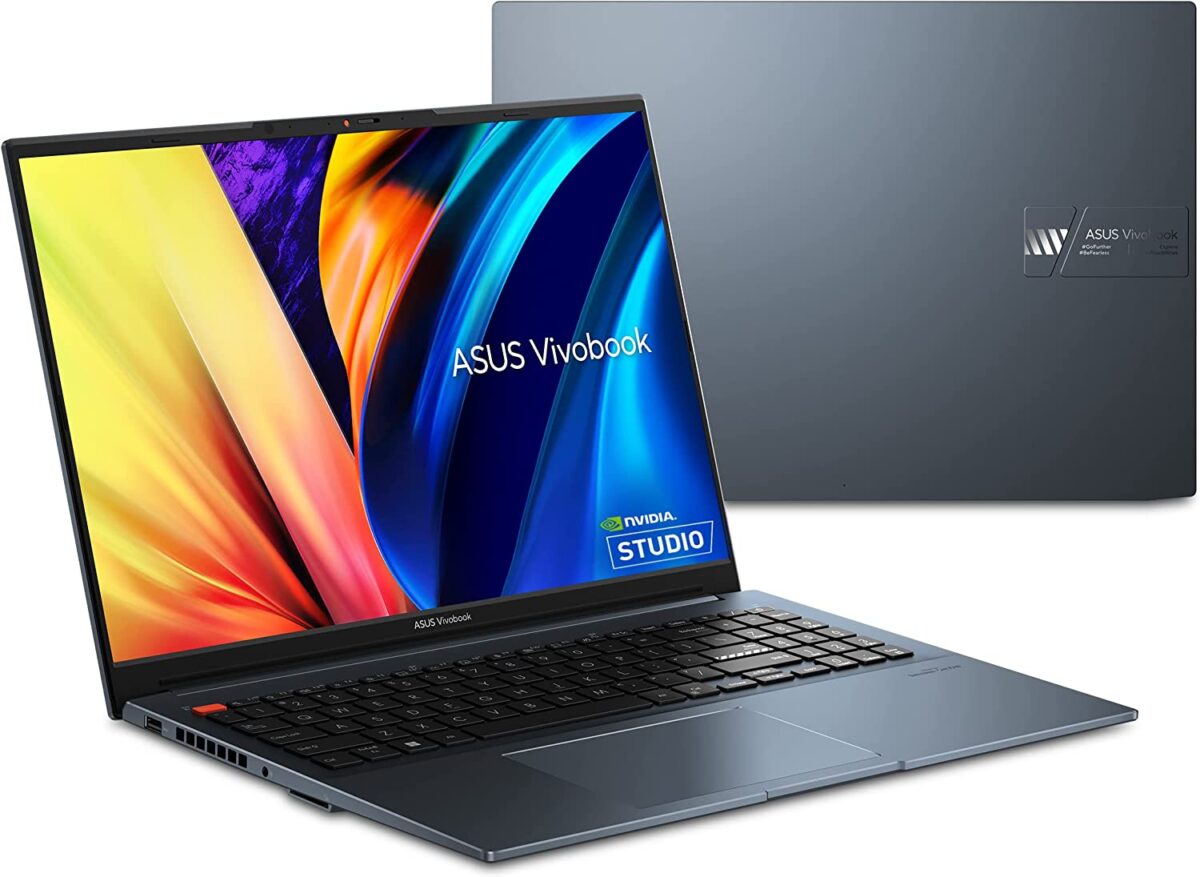 ASUS VivoBook Pro 16 K6602ZE-DB76 Laptop Front Back