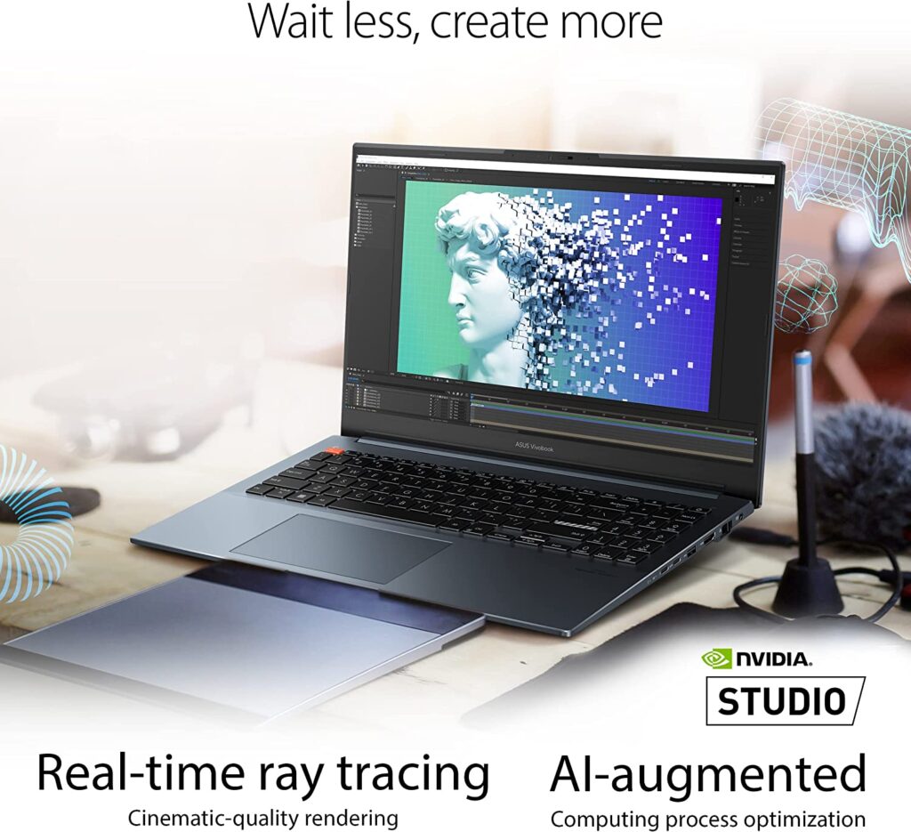 ASUS VivoBook Pro 16 K6602ZE-DB76 Laptop Nvidia Studio