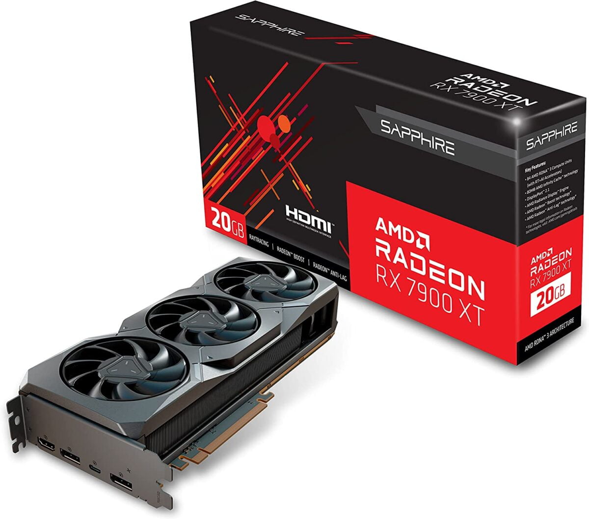 Sapphire 21322-01-20G, 21323-01-20G AMD Radeon RX 7900 XTX Gaming Graphics Card Listed on Amazon US